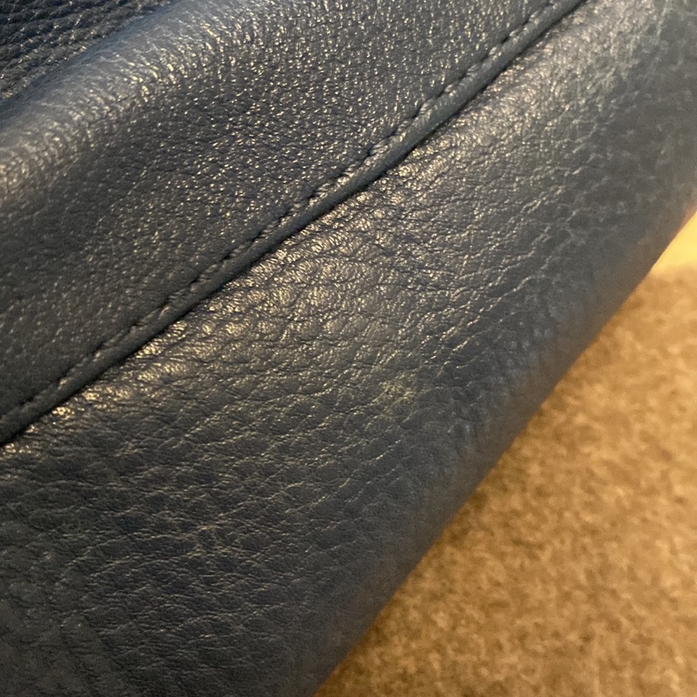 Michael Kors navy leather hobo bag - Picture 5 of 16